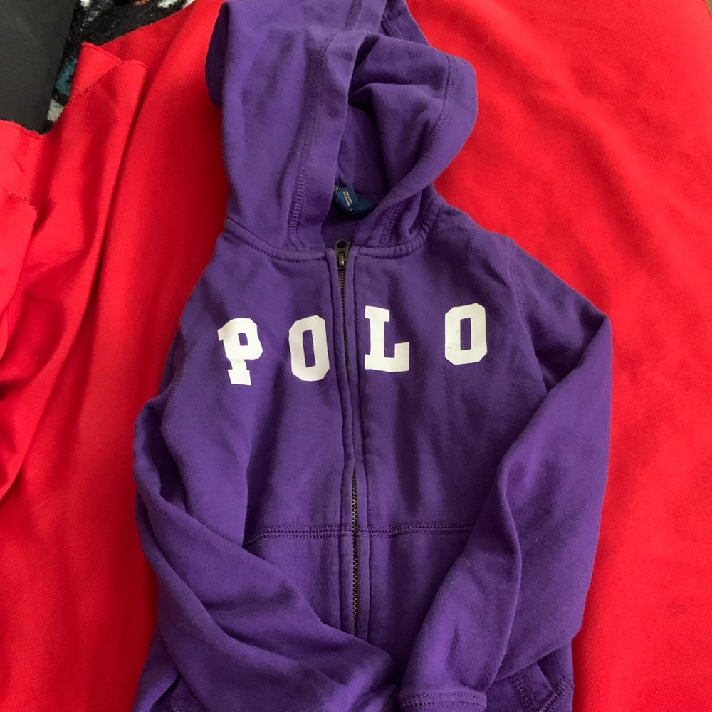 Kids/Toddlers Polo by Ralph Lauren “zip up” hoodie.